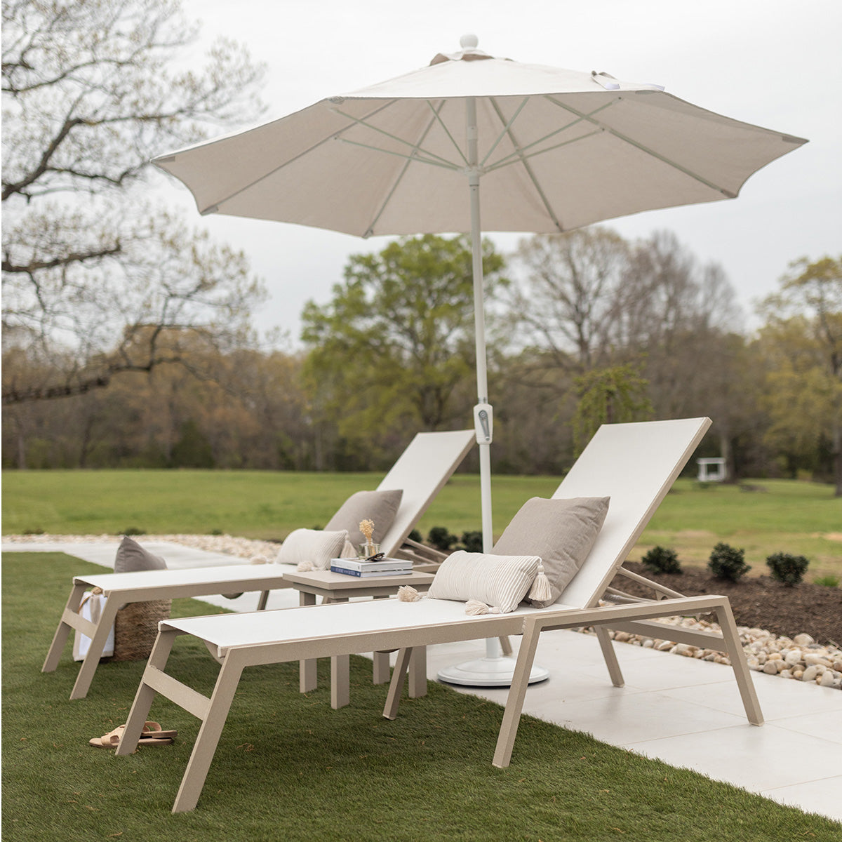 Berlin Gardens Vida Sling Chaise Lounge