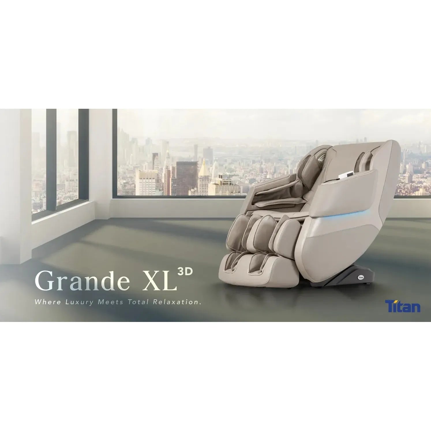 Titan Grande XL Massage Chair (Big & Tall - Up To 375lbs)-Purely Relaxation