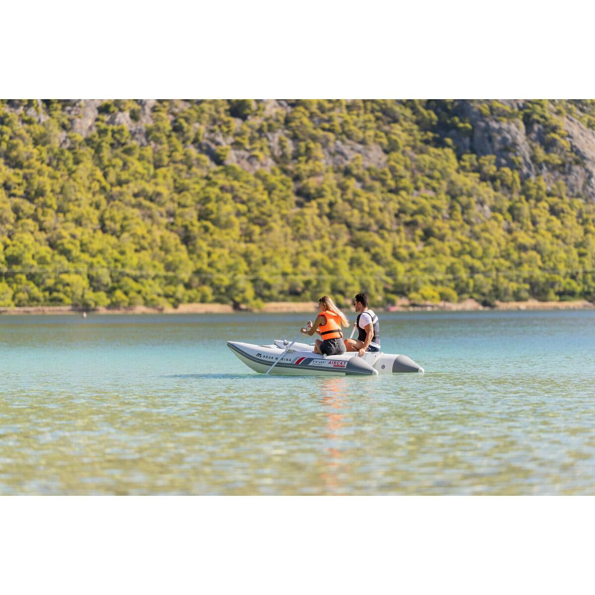 Aqua Marina 11' AIRCAT Inflatable Catamaran 3.35m with DWF Air Deck