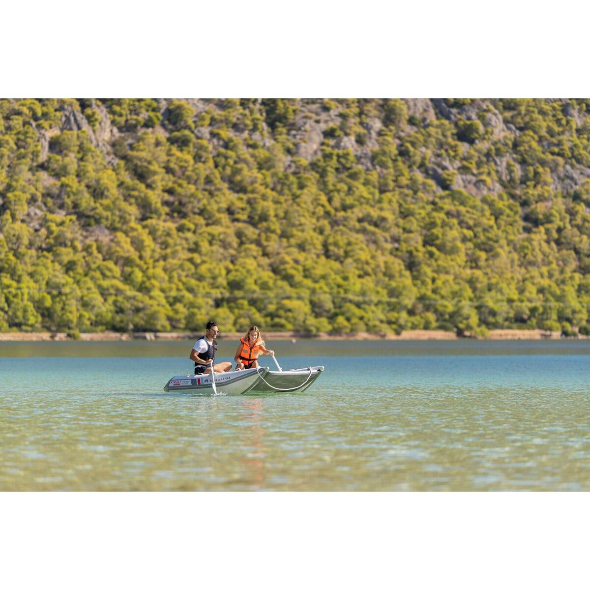 Aqua Marina 11' AIRCAT Inflatable Catamaran 3.35m with DWF Air Deck