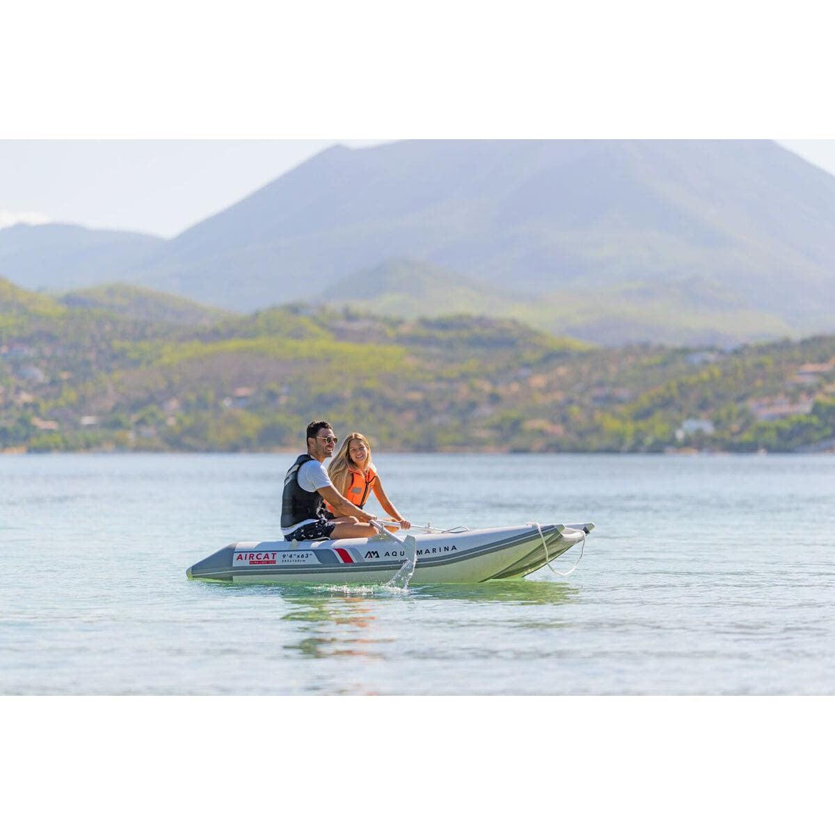 Aqua Marina 11' AIRCAT Inflatable Catamaran 3.35m with DWF Air Deck