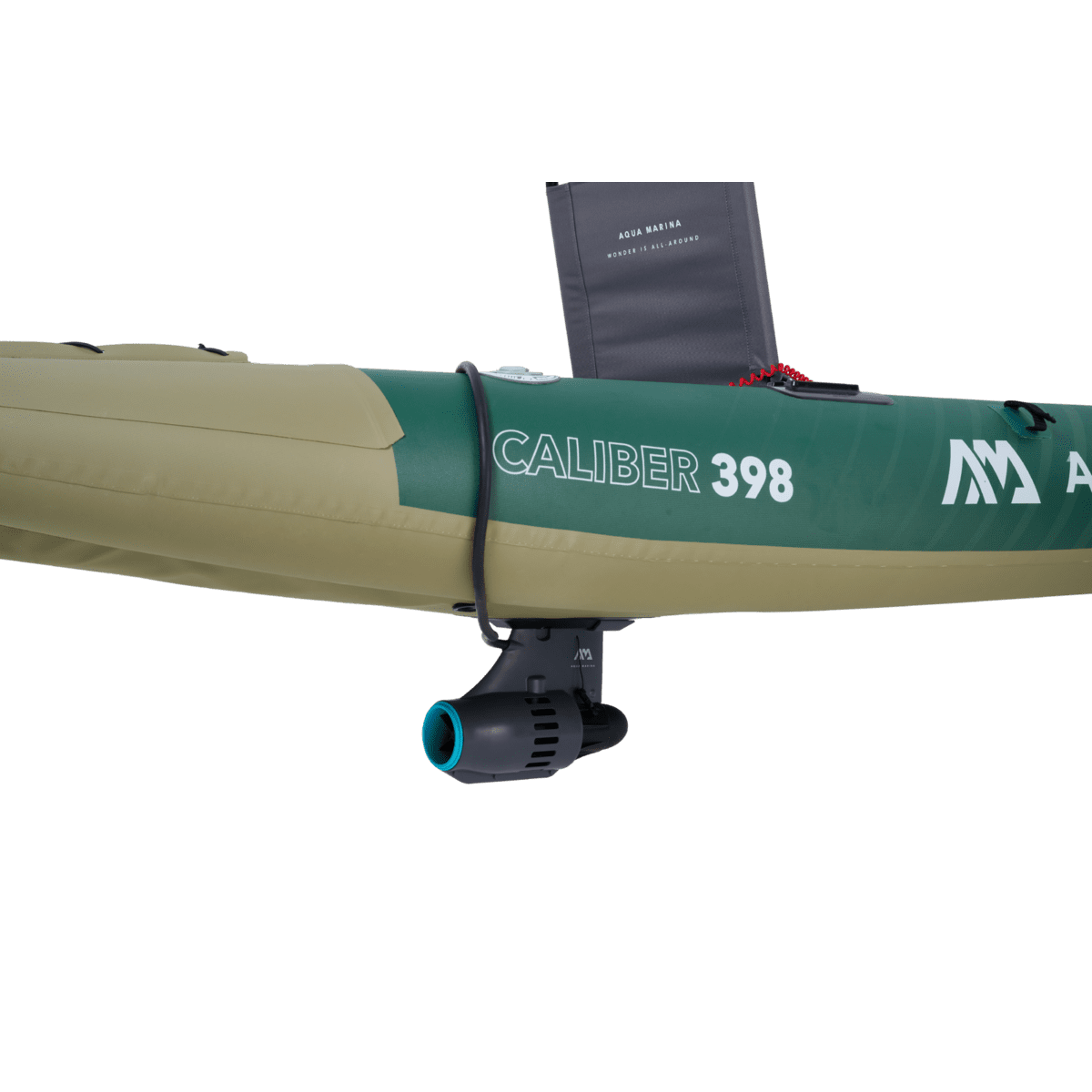 Aqua Marina Caliber Angling 1 Person Inflatable Kayak With Foldable Fishing Seat (paddle excluded)