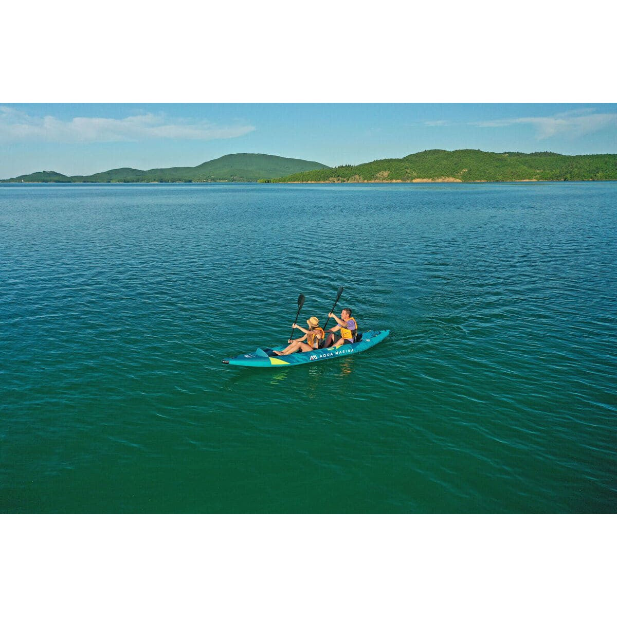 Aqua Marina Steam 412 Versatile / Whitewater 2 Person Inflatable Kayak