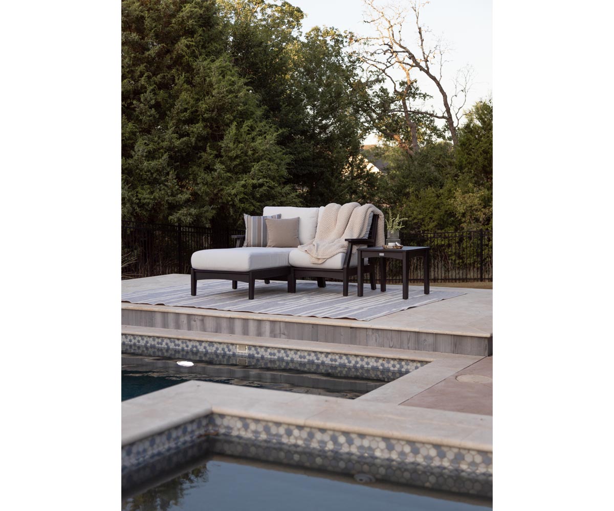 Berlin Gardens Classic Terrace Chaise Lounge