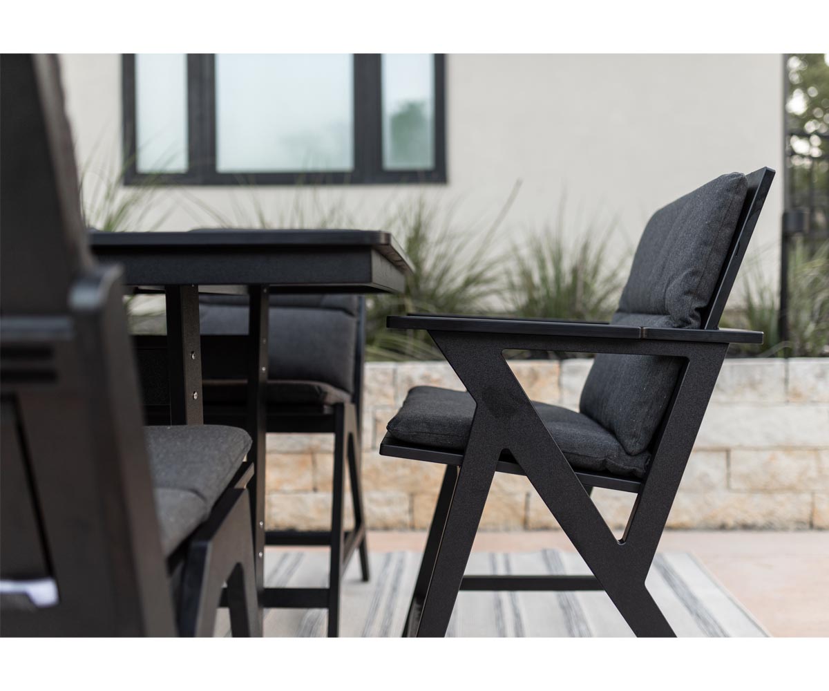 Berlin Gardens Kinsley Counter Arm Chair