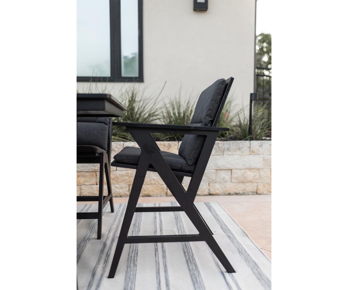 Berlin Gardens Kinsley Counter Arm Chair