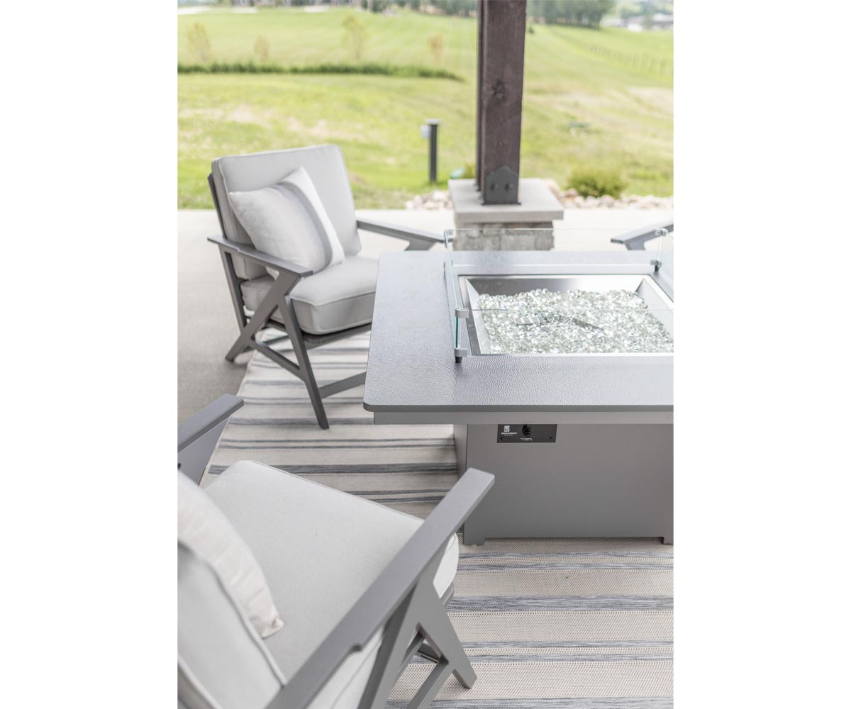 Berlin Gardens Numa Fire Pit – Dining Height