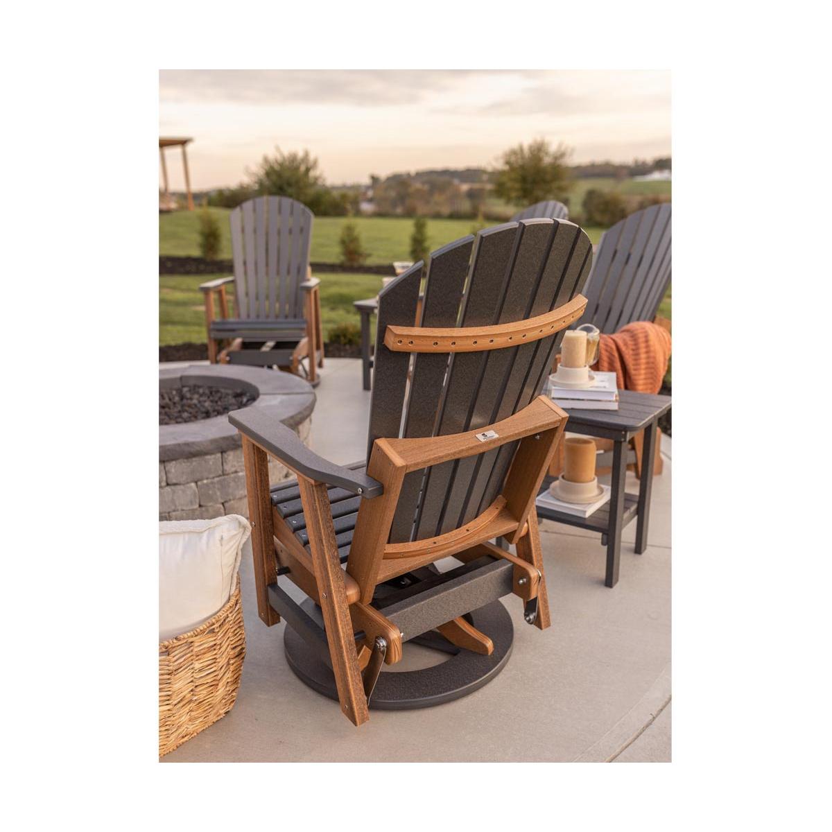 Berlin Gardens 2′ Comfo Back Single Glider Chair-Purely Relaxation