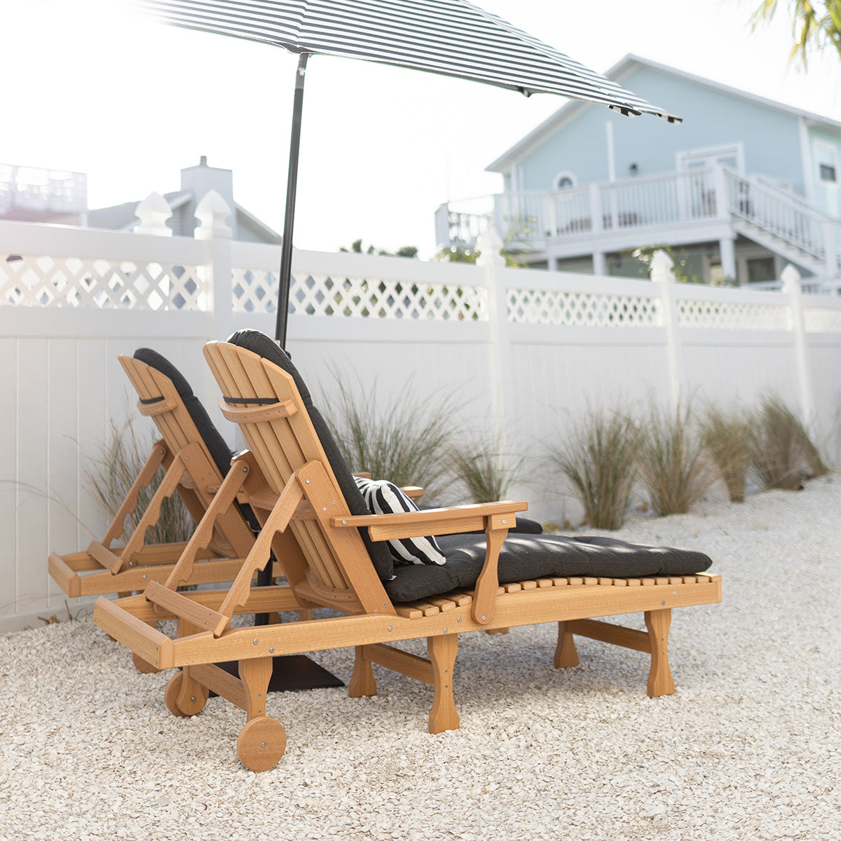 Berlin Gardens Comfo Back Chaise Lounge-Purely Relaxation