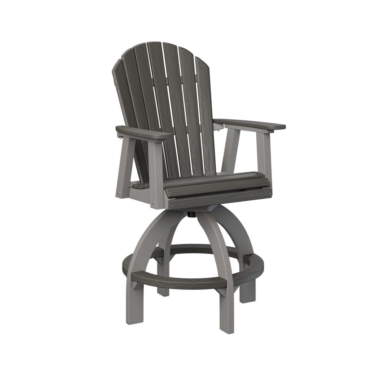 Berlin Gardens Comfo Back Swivel Bar Chair-Purely Relaxation