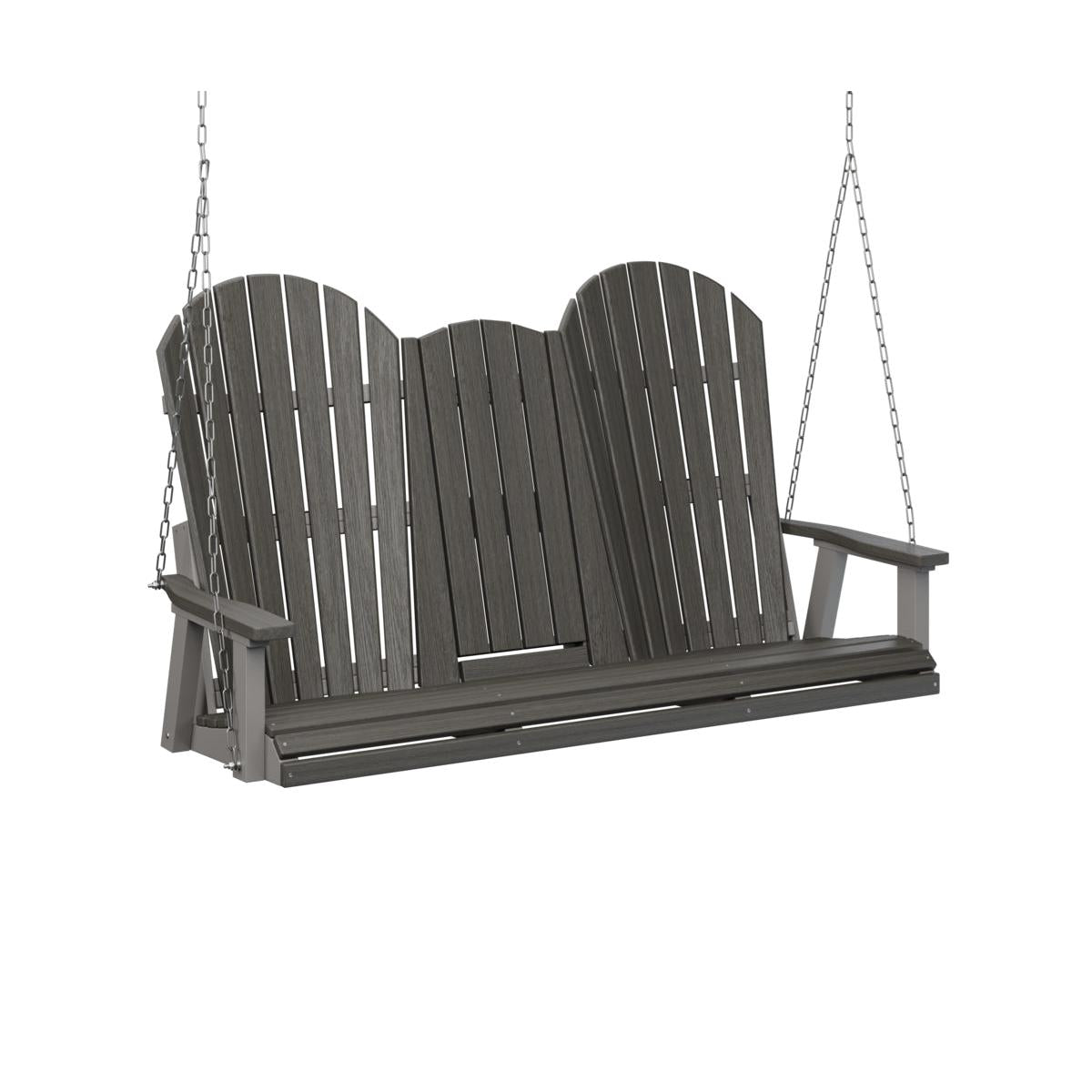 Berlin Gardens Comfo Back Three Seat Swing With Console-Purely Relaxation