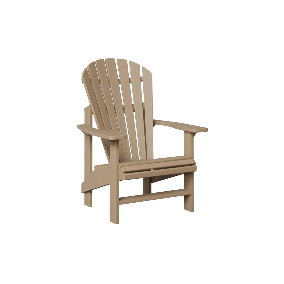 Berlin Gardens Comfo Back Upright Adirondack Chair-Purely Relaxation
