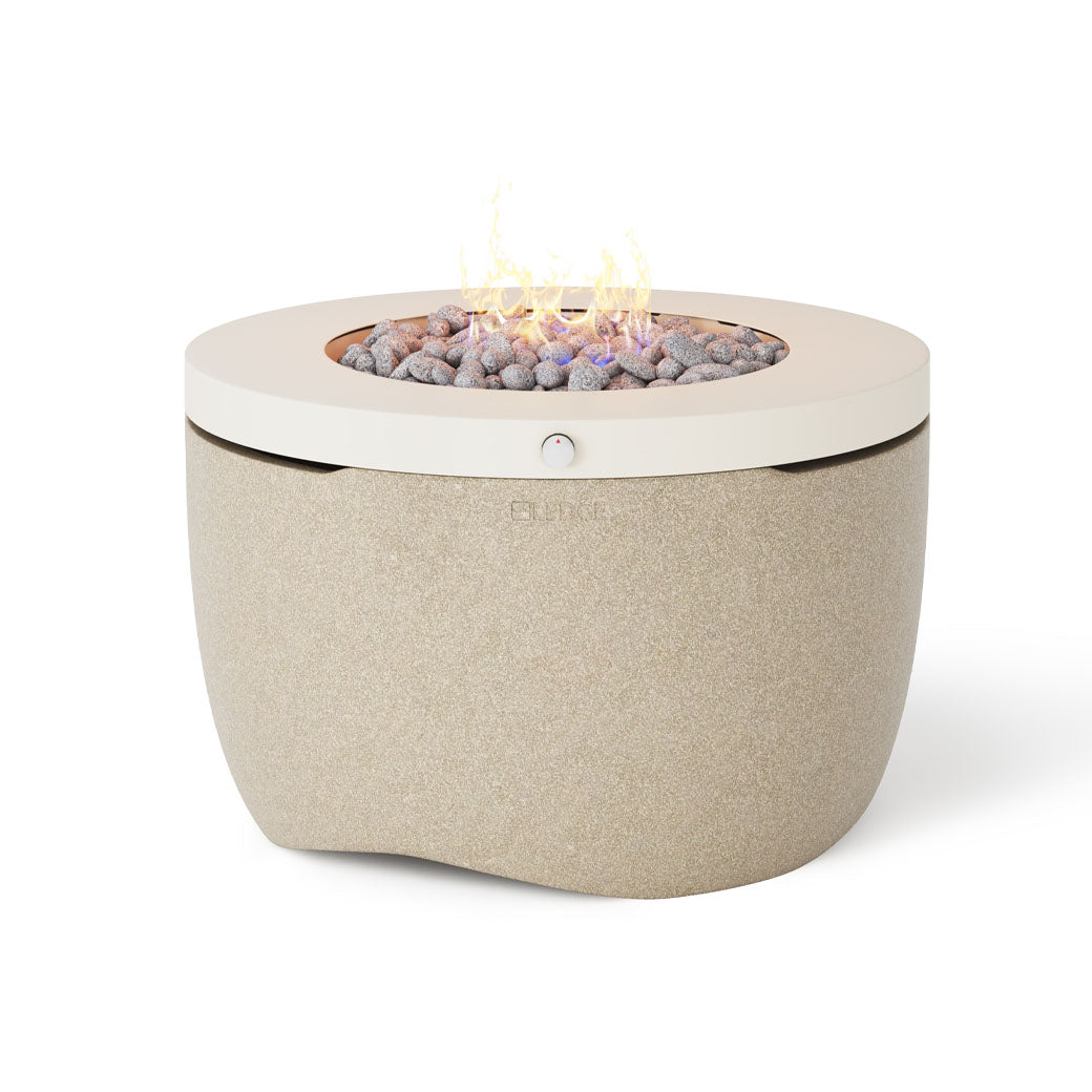 Ledge Lounger Halo Firepit