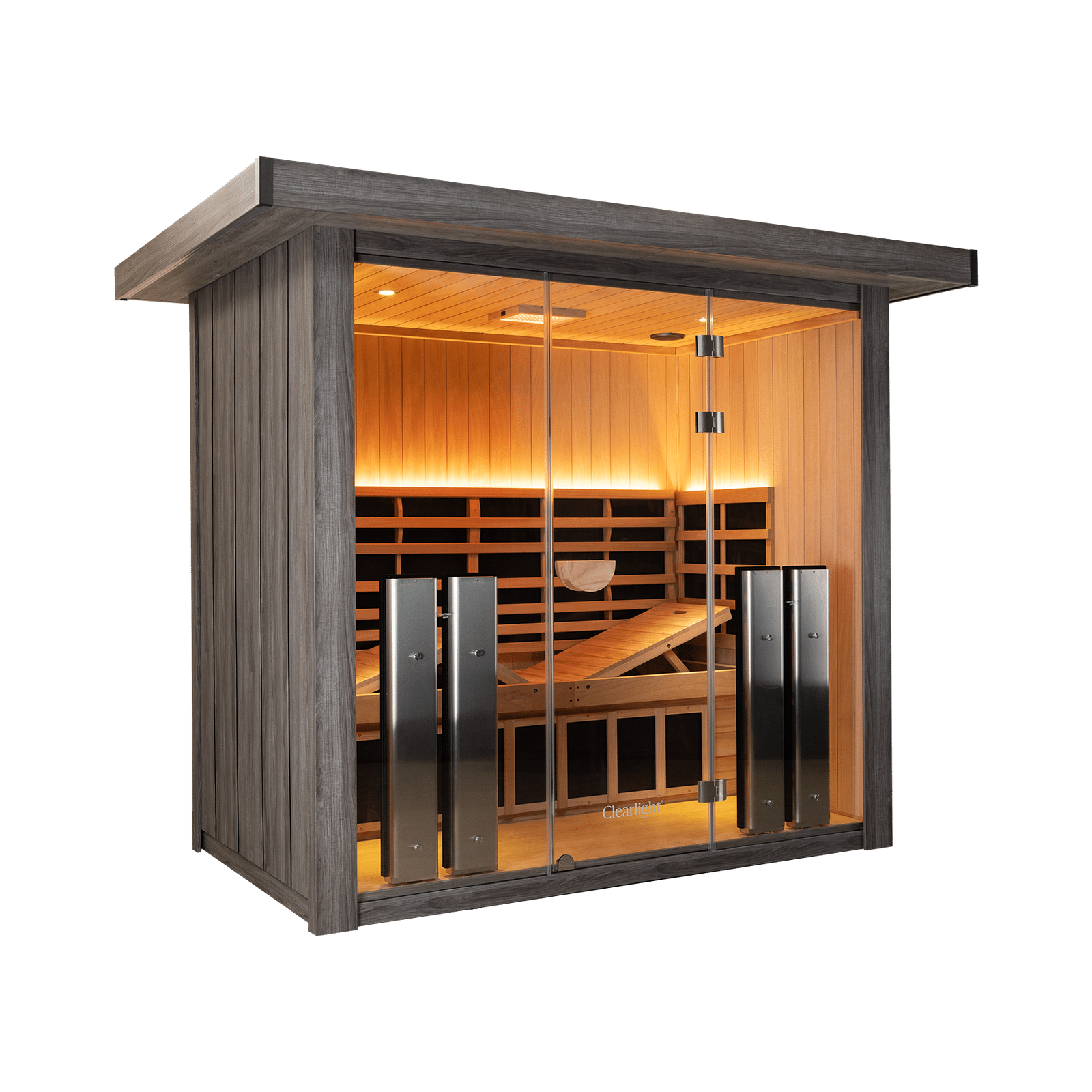 Clearlight Sanctuary™ Outdoor 5 Five Person Full Spectrum Infrared Sauna