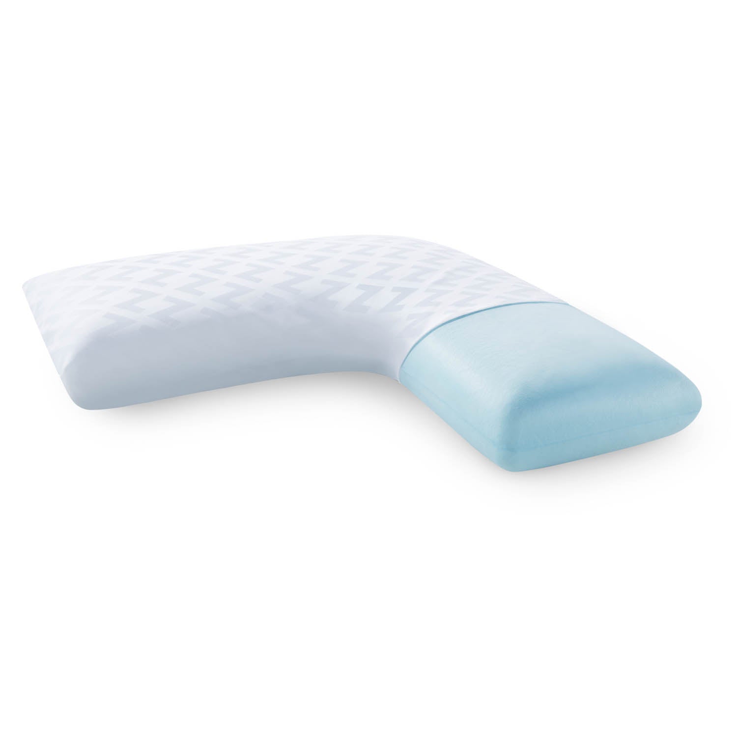 Malouf L-Shape Pillow with Gel Dough-Purely Relaxation