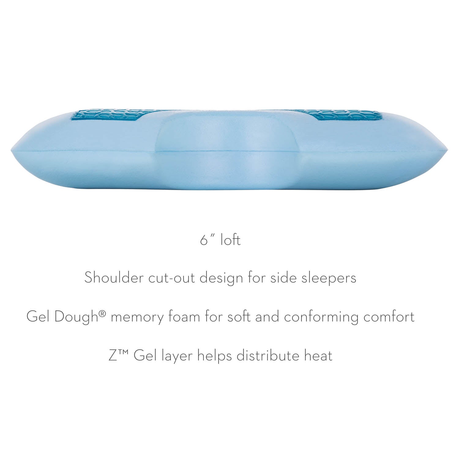 Malouf Shoulder Gel Dough® + Z™ Gel Pillow-Purely Relaxation