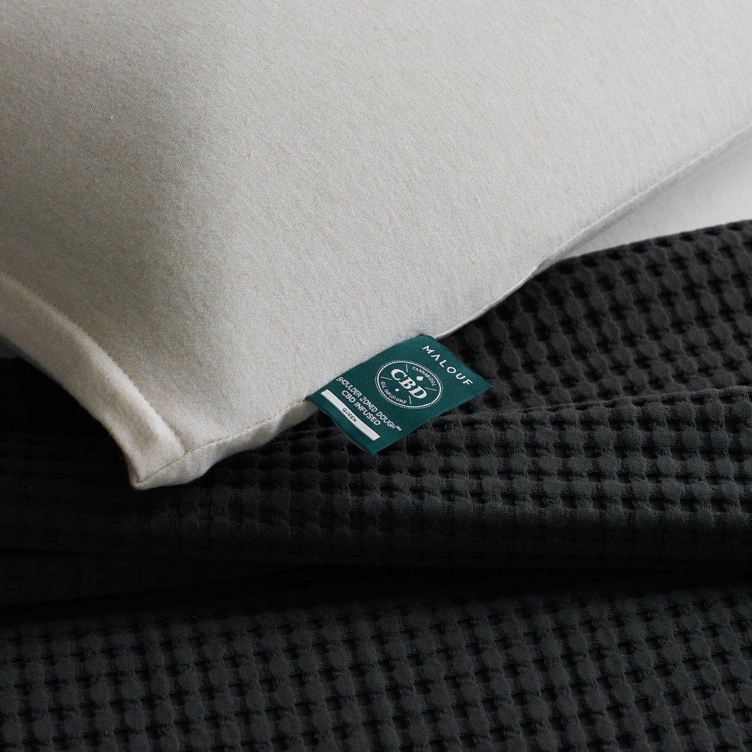 Malouf Shoulder Zoned Dough™ + CBD Oil Pillow-Purely Relaxation