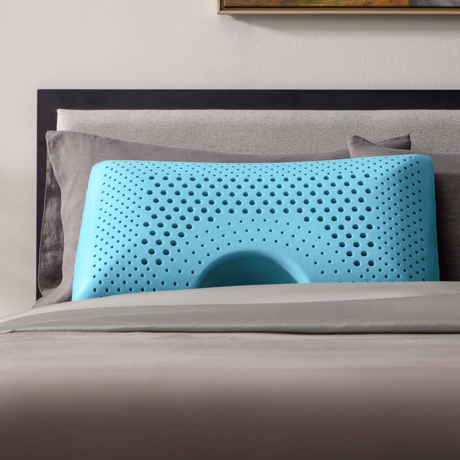 Malouf Shoulder Zoned Gel ActiveDough™ Pillow-Purely Relaxation