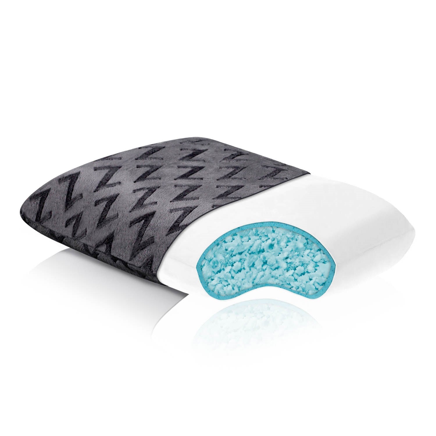 Malouf Travel Shredded Gel Dough® Pillow-Purely Relaxation