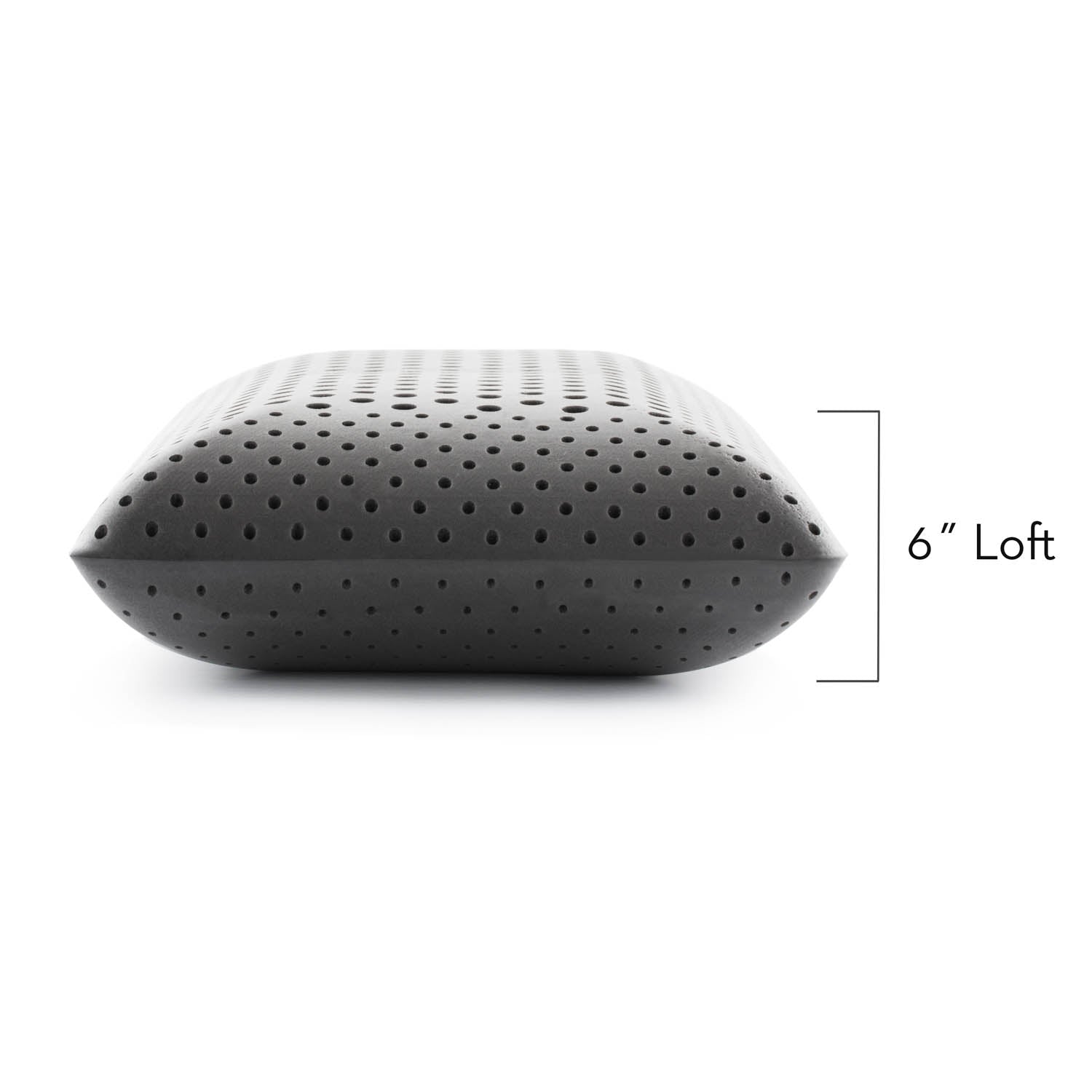 Malouf Zoned ActiveDough® + Bamboo Charcoal Pillow-Purely Relaxation