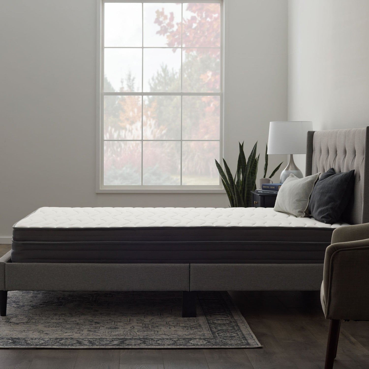 Weekender 10" Hybrid Bonnell Spring Gel Memory Foam Mattress-Purely Relaxation