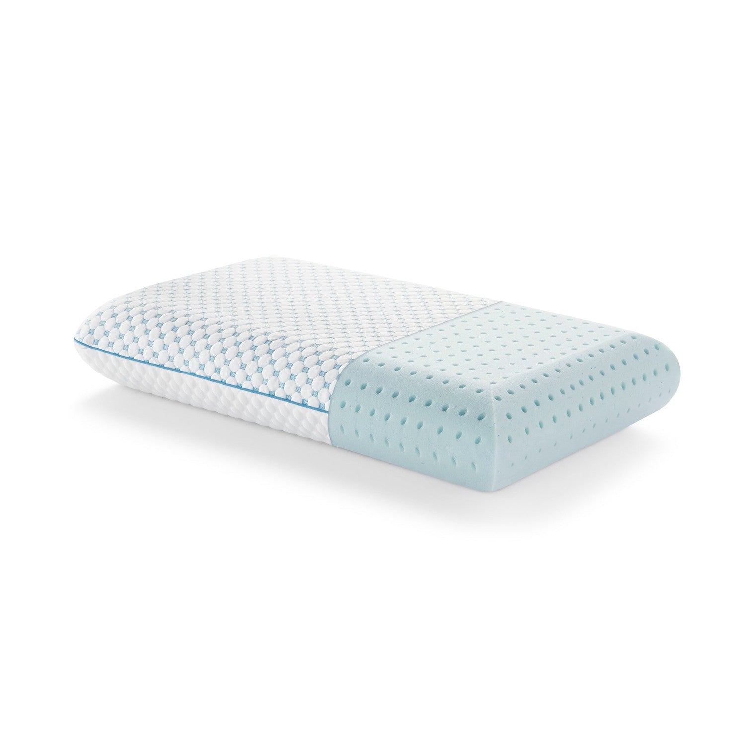 Weekender Gel Memory Foam Pillow + Reversible Cooling Cover-Purely Relaxation