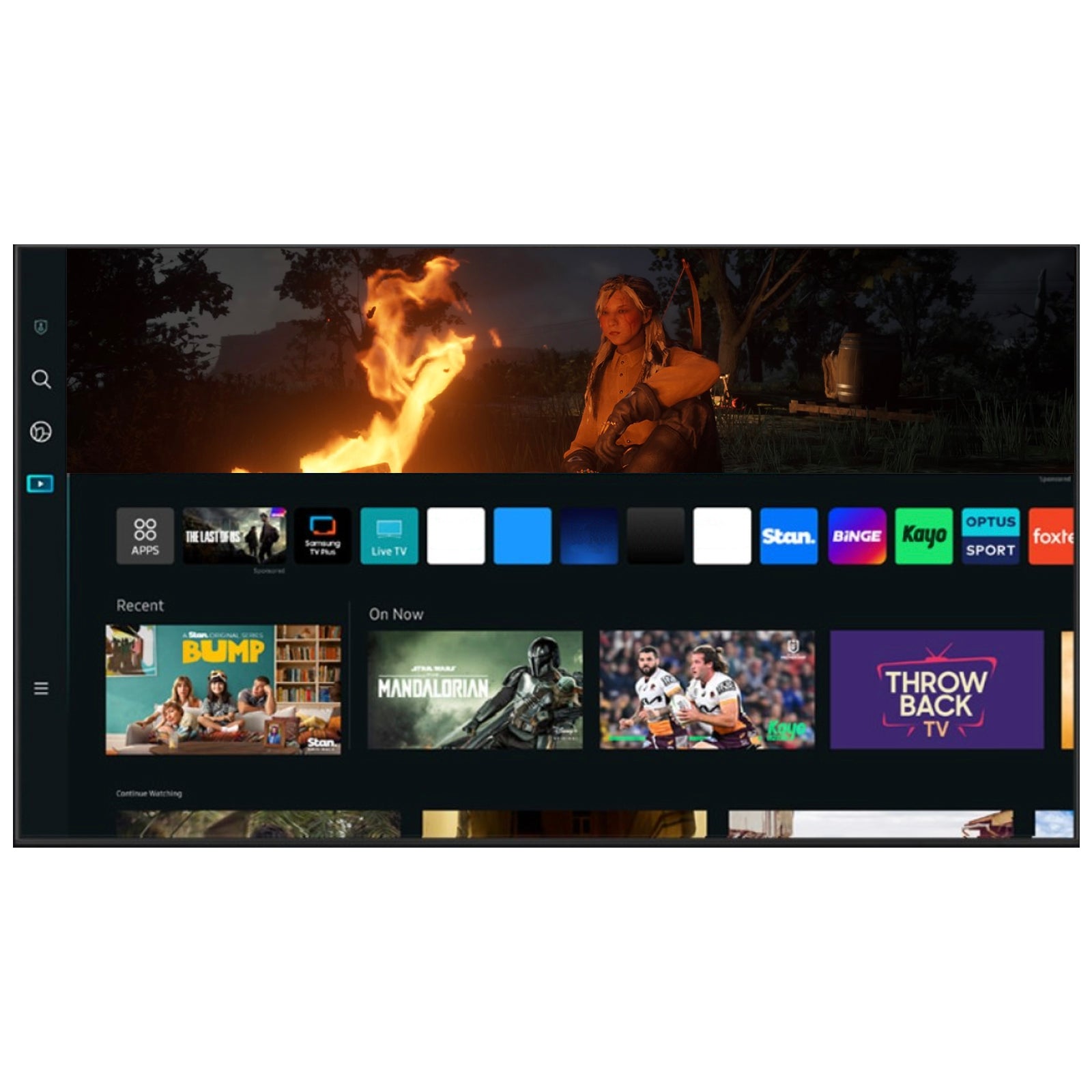 Titan Weatherproof Outdoor TV Partial Sun S-100 OLED 4K Smart TV powered by Samsung Tizen SmartThings-Purely Relaxation