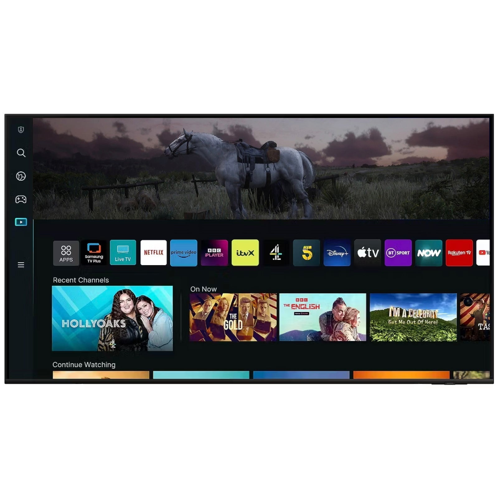 Titan Weatherproof Outdoor TV Full Sun S-100 QLED 4K Smart TV powered by Samsung Tizen SmartThings-Purely Relaxation