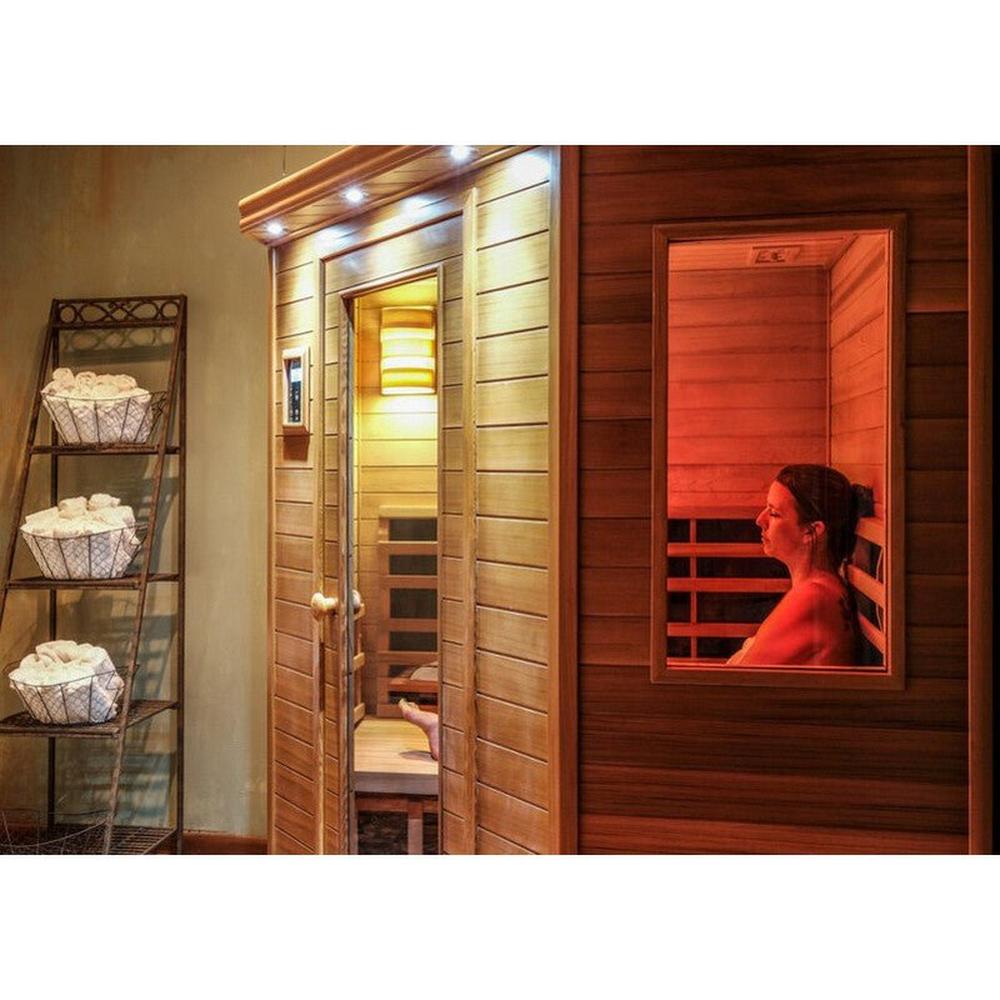 Clearlight Premier™ IS-C Three Person Corner Far Infrared Sauna - Purely Relaxation