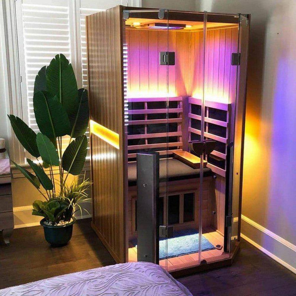 Clearlight Sanctuary™ 1 Full Spectrum One Person Infrared Sauna - Purely Relaxation
