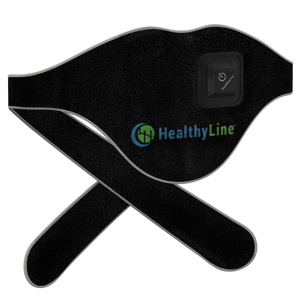 HealthyLine Portable Heated Gemstone Pad - Neck Model with Power-bank - Purely Relaxation
