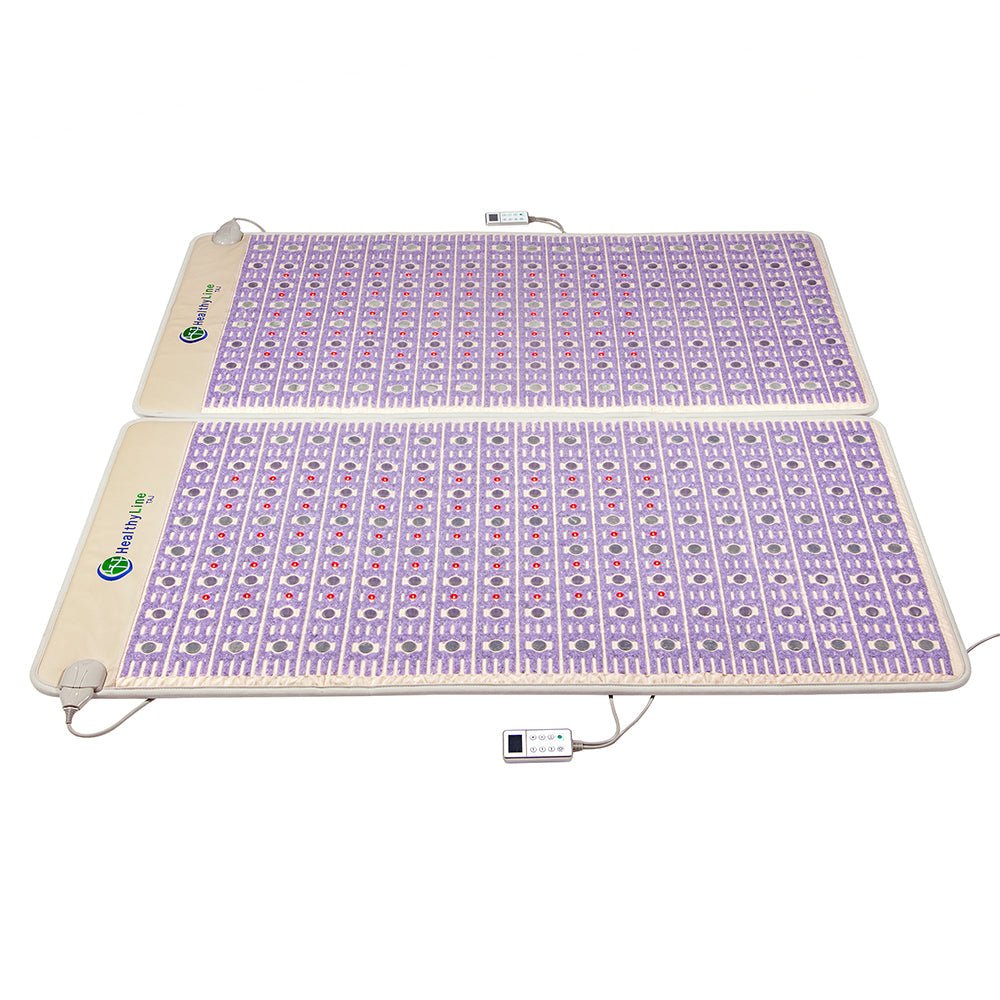 HealthyLine TAJ-Mat™ King 8076 Firm - Photon PEMF Split Inframat Pro® - Purely Relaxation