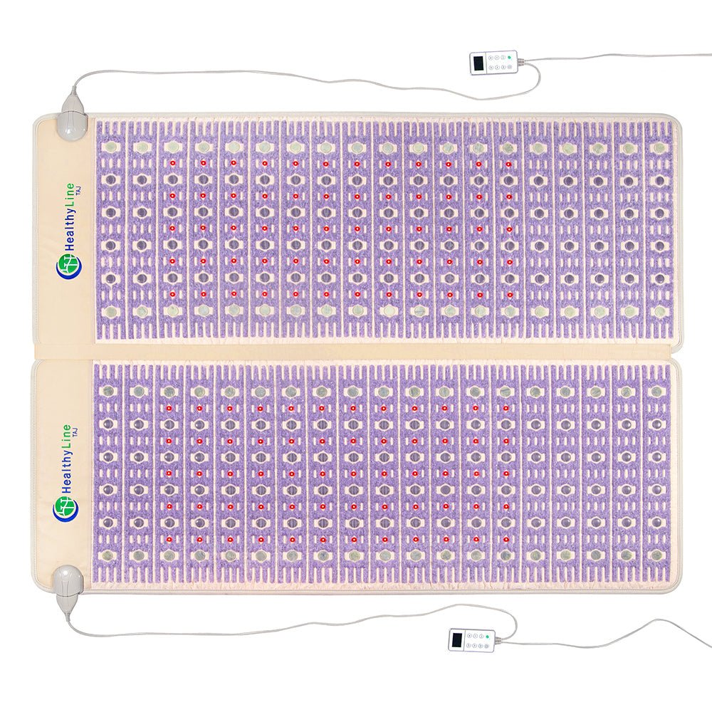 HealthyLine TAJ-Mat™ Queen 8060 Firm - Photon PEMF Split Inframat Pro® - Purely Relaxation
