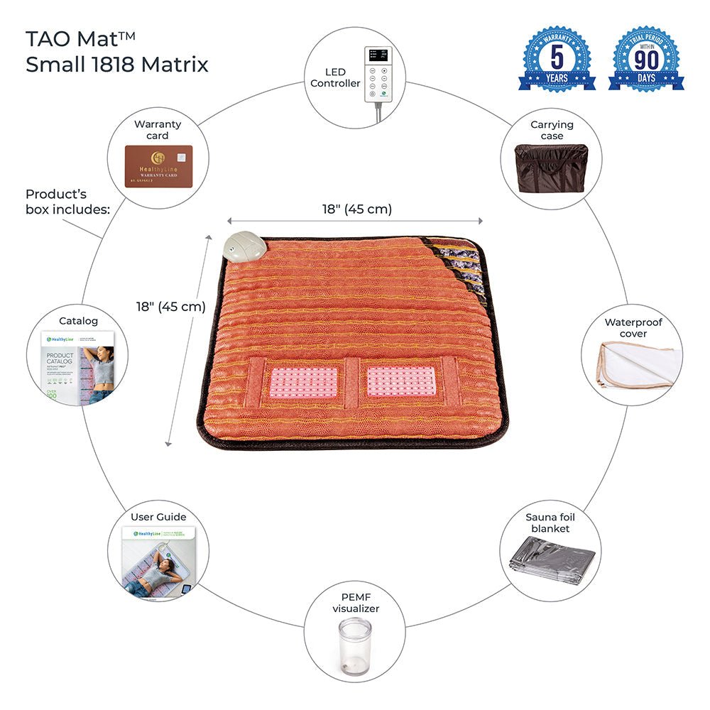 HealthyLine TAO-Mat® Small 1818 - Photon Matrix PEMF InfraMat Pro® - Purely Relaxation