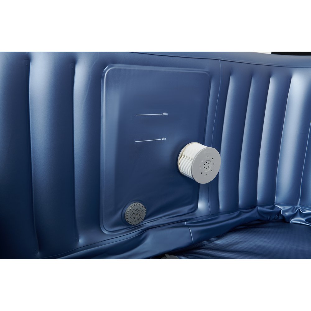 MSPA COMFORT Tekapo 6 Person Square Inflatable Tot Tub Spa - Purely Relaxation