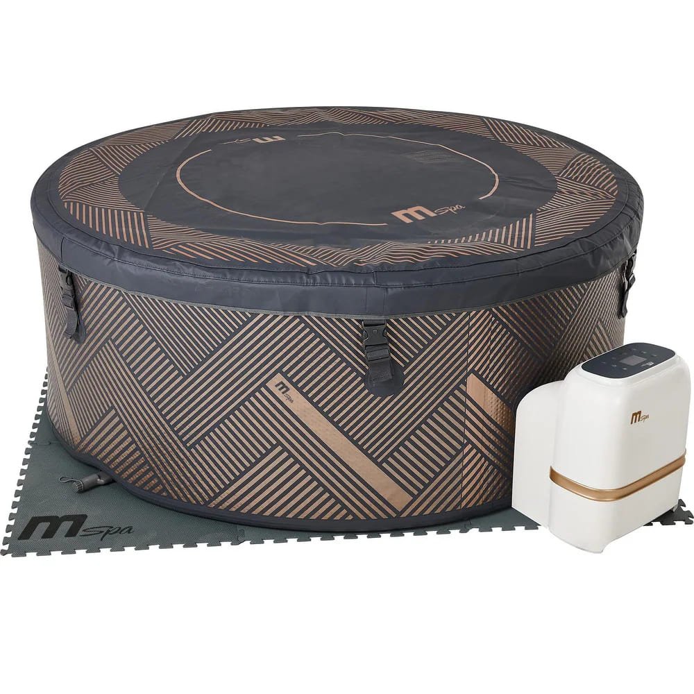 MSPA FRAME Mono Round 6 Person Inflatable Hot Tub Spa - Purely Relaxation