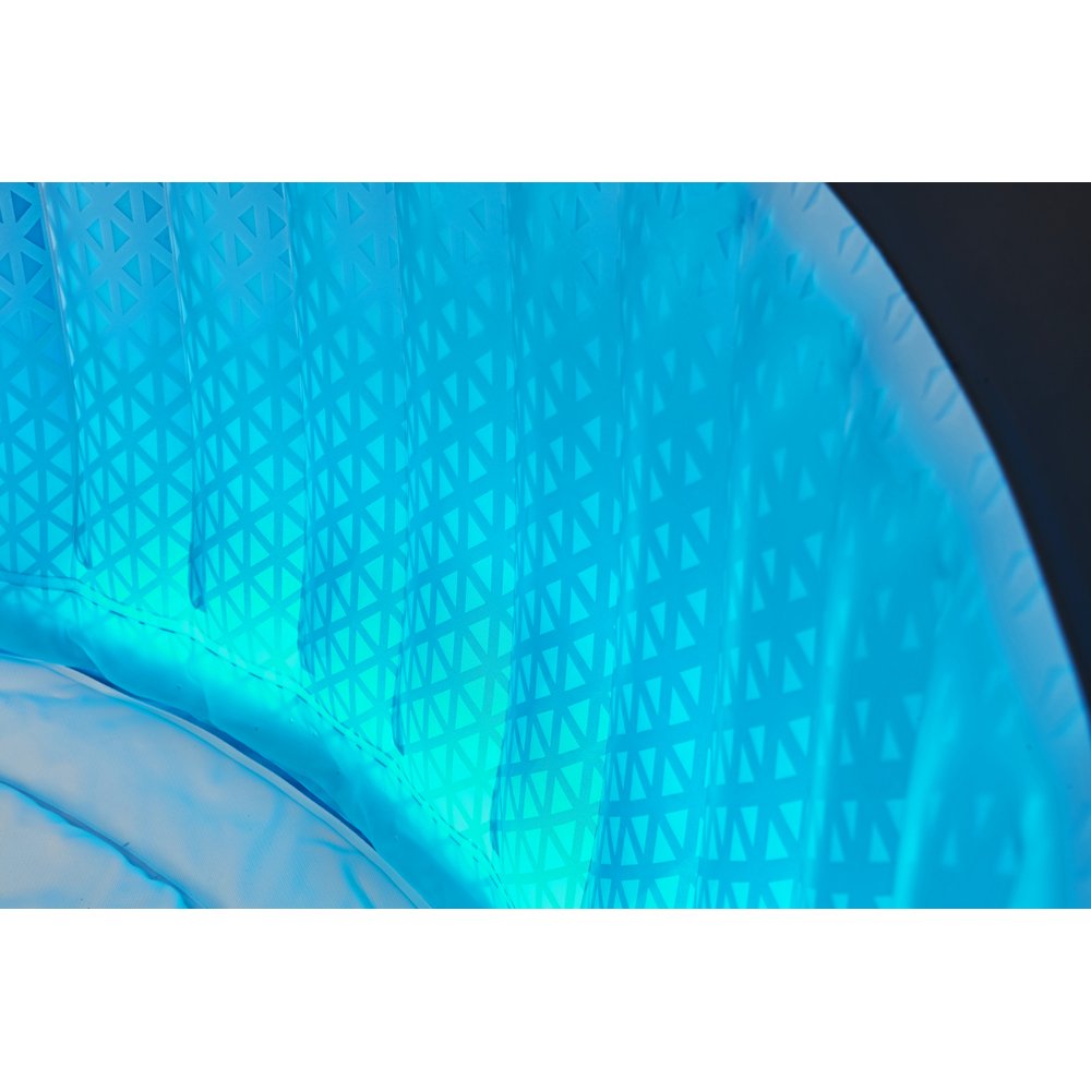 MSPA URBAN Aurora Round 6 Person Inflatable Hot Tub Spa With LED lights - Purely Relaxation