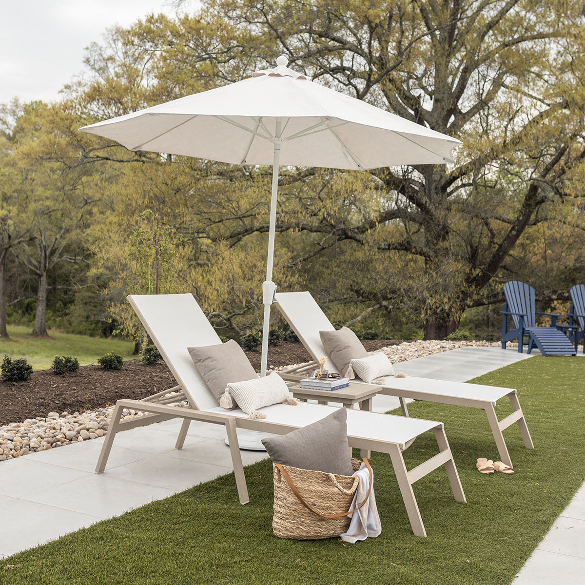 Berlin Gardens Vida Sling Chaise Lounge