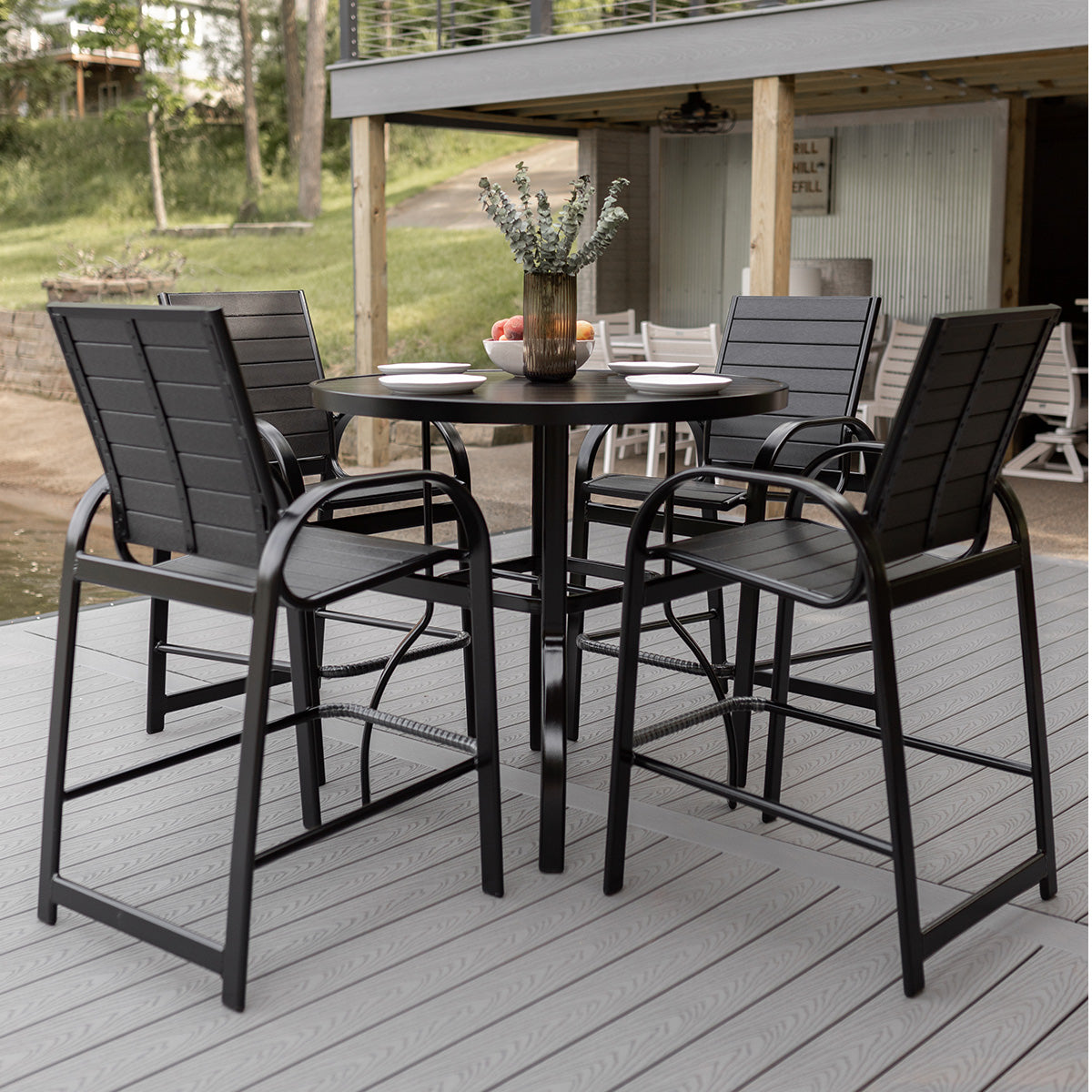 Berlin Gardens Murphy 42" Round Bar Table
