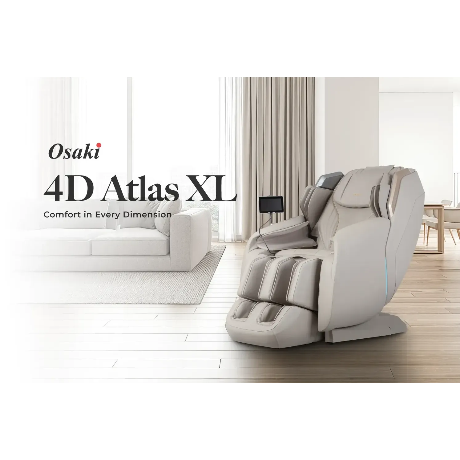 Osaki Atlas XL Massage Chair-Purely Relaxation