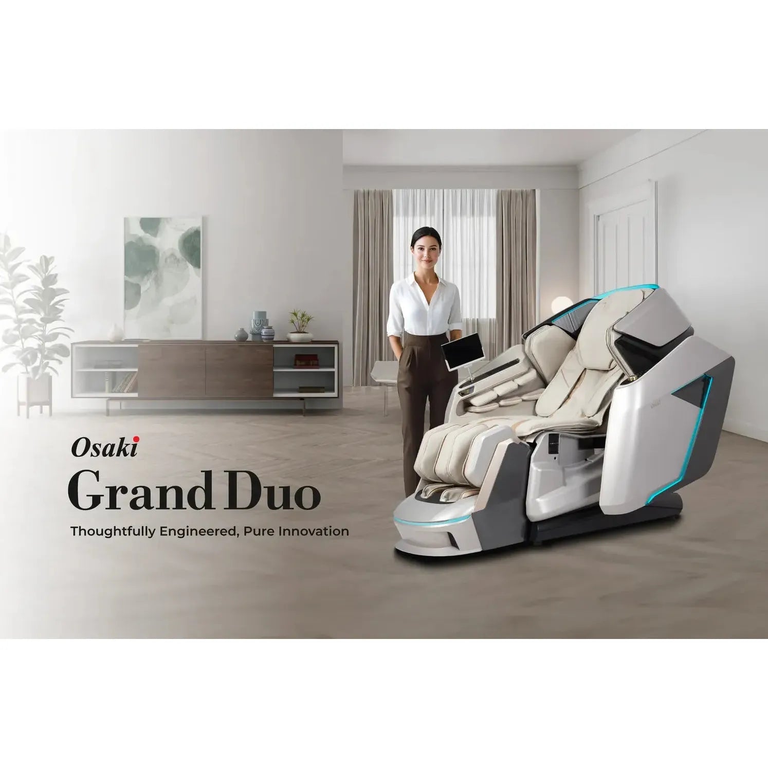 Osaki Grand Duo 4D+4D Massage Chair-Purely Relaxation