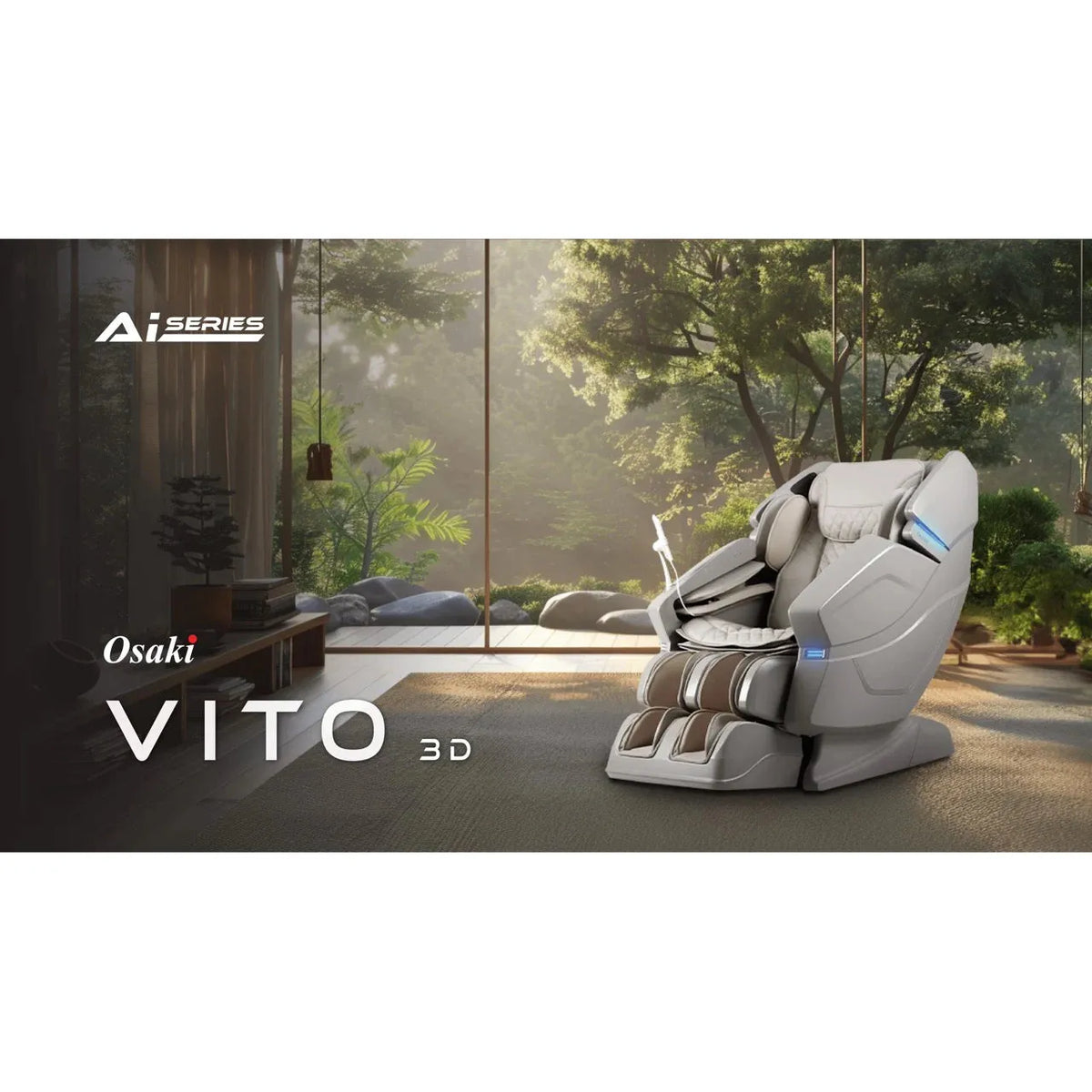 Osaki OS 3D Ai Vito Massage Chair-Purely Relaxation