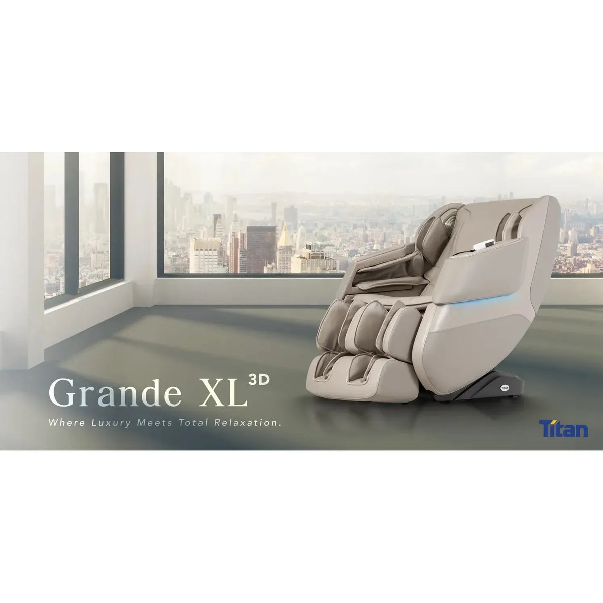 Titan Grande XL Massage Chair (Big & Tall - Up To 375lbs)-Purely Relaxation