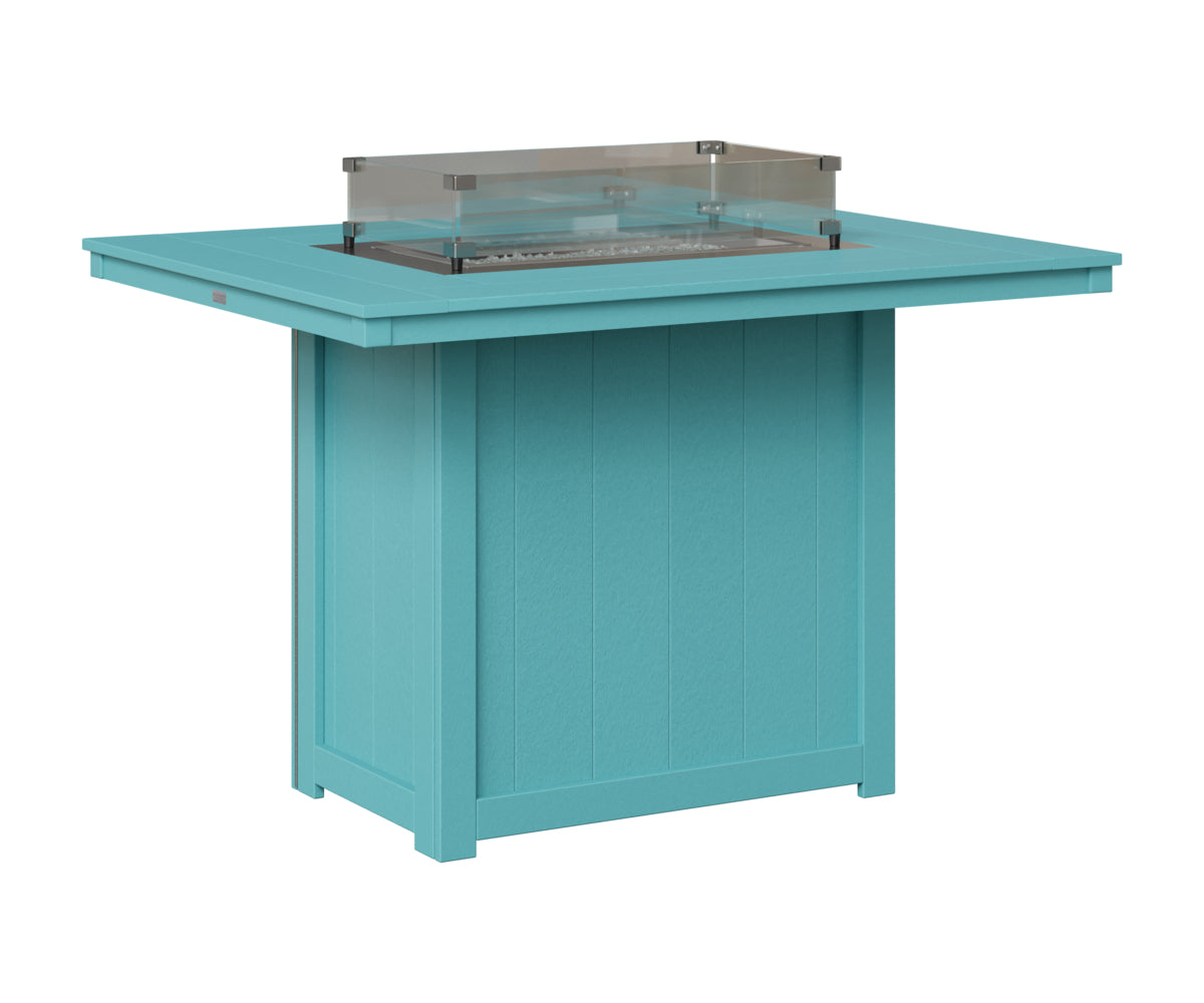 Berlin Gardens Donoma 42" x 54" Rectangular Counter Fire Table