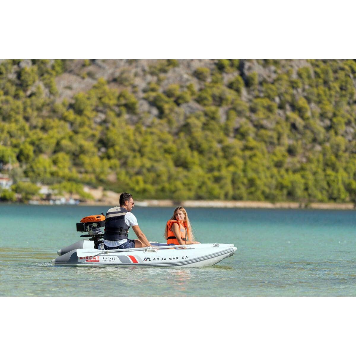 Aqua Marina 11' AIRCAT Inflatable Catamaran 3.35m with DWF Air Deck
