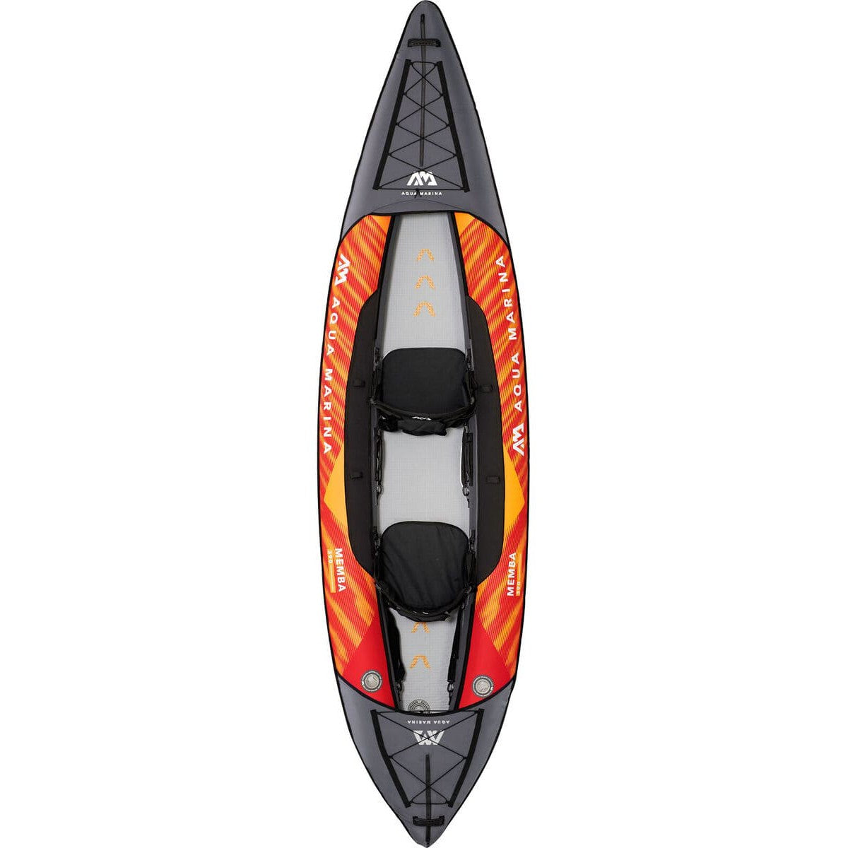 Aqua Marina Memba-390 Touring 2 Person Inflatable Kayak With Paddles