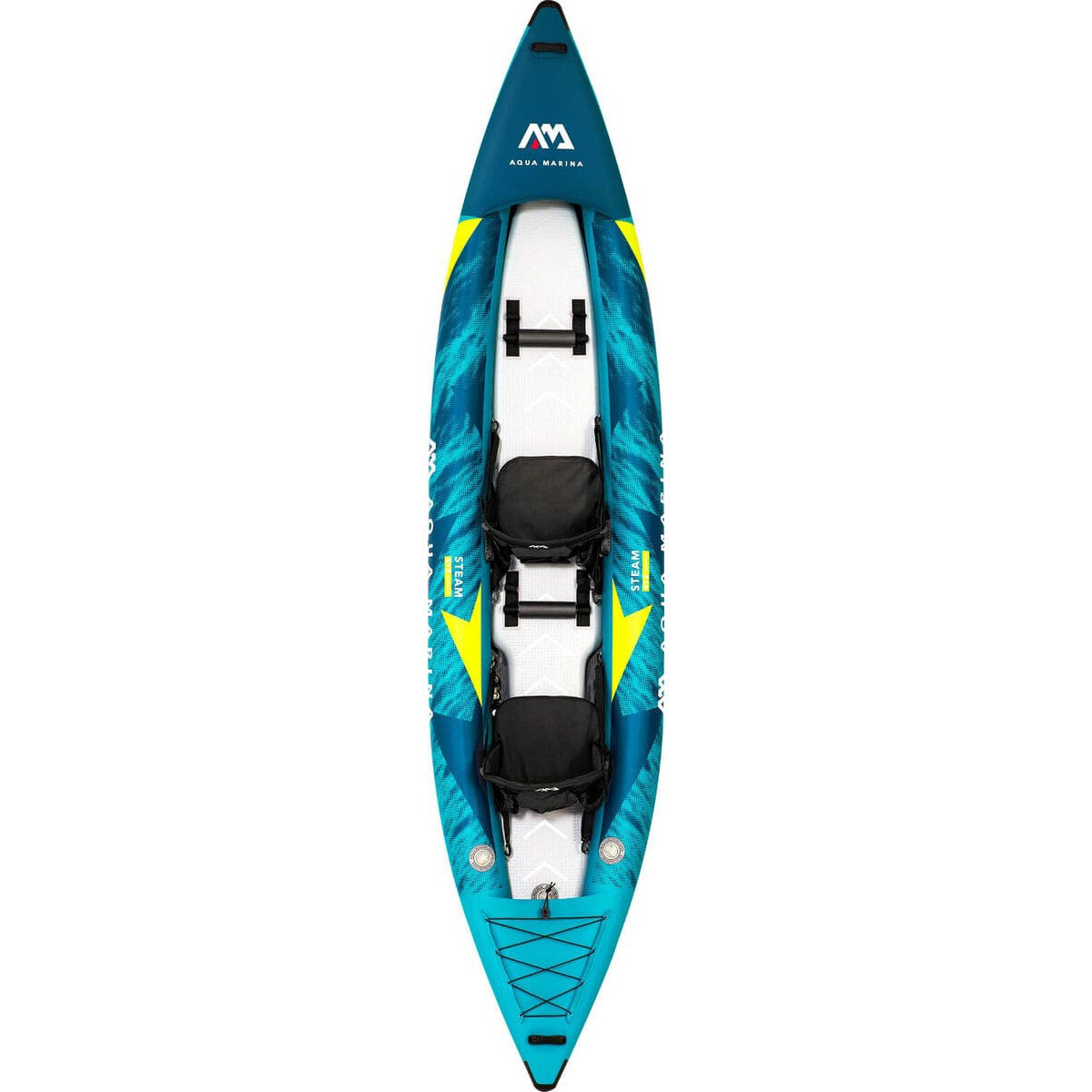 Aqua Marina Steam 412 Versatile / Whitewater 2 Person Inflatable Kayak