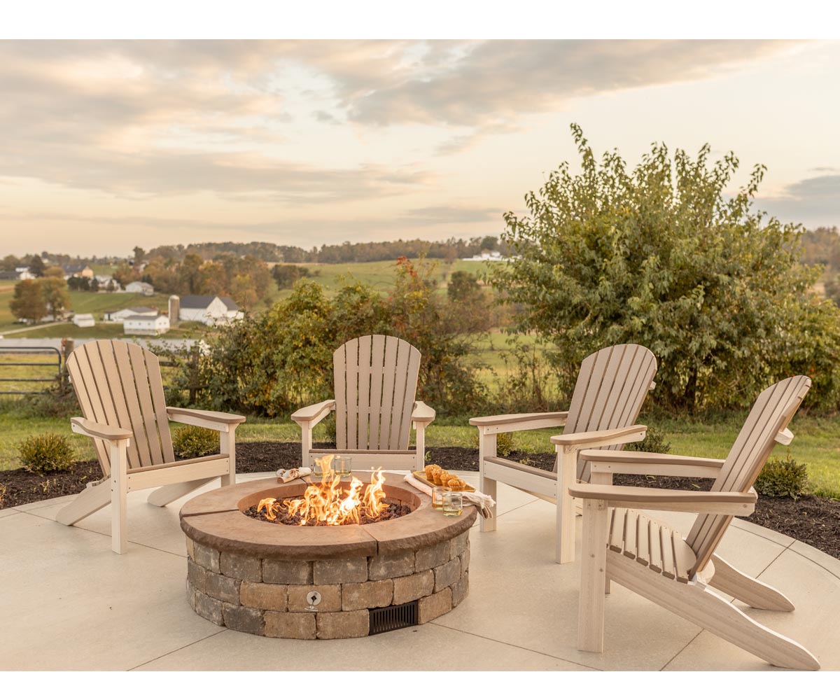 Berlin Gardens Comfo Back Adirondack Chair