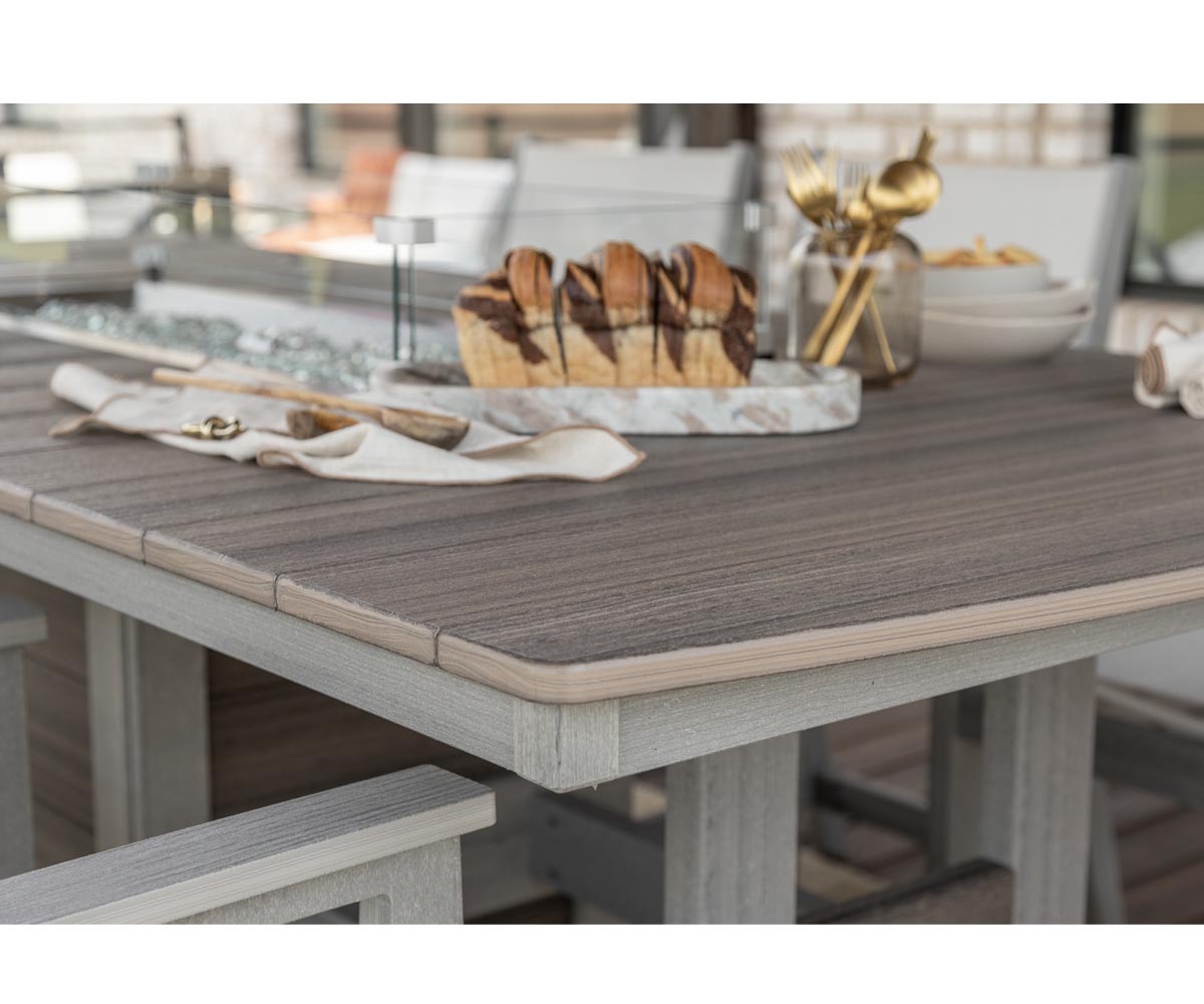 Berlin Gardens Garden Classic 33" x 66" Rectangular Table