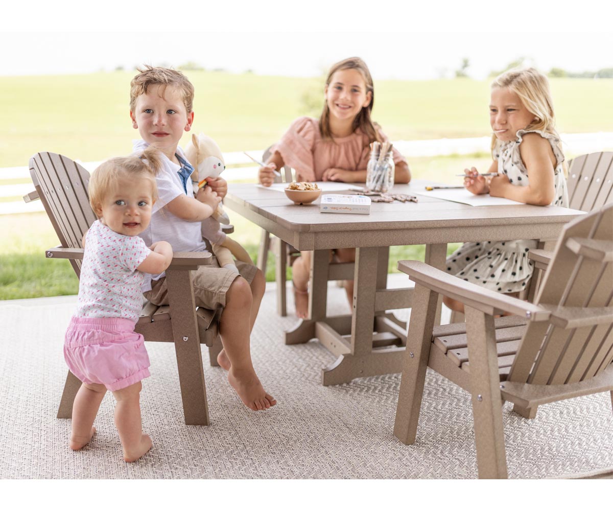 Berlin Gardens Kids Comfo 33" Square Table
